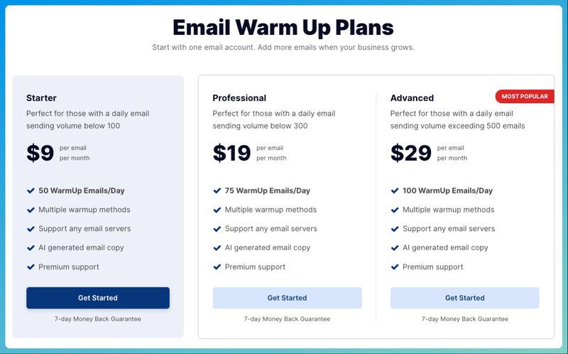 Warmbase pricing